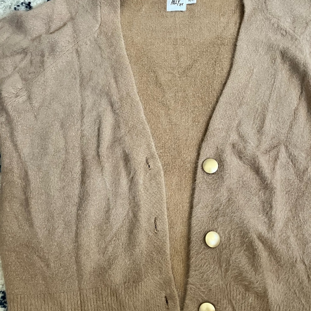 Princess Polly Tan Cardigan Sweater - Picture 3 of 4